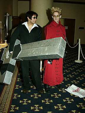 Great, ruin Trigun why don't you. Nothing worse than a pair of complete jackasses cosplaying as really great characters.